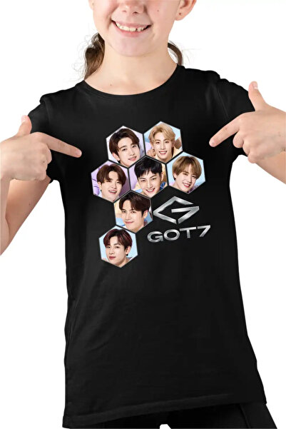 OEM Детска тениска за момичета Got7 Kpop Бамбам Йонгджей