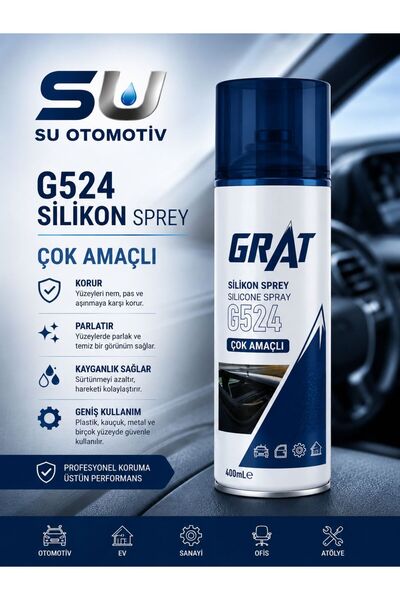 GRAT 20524 | Silikon Sprey 400 Ml