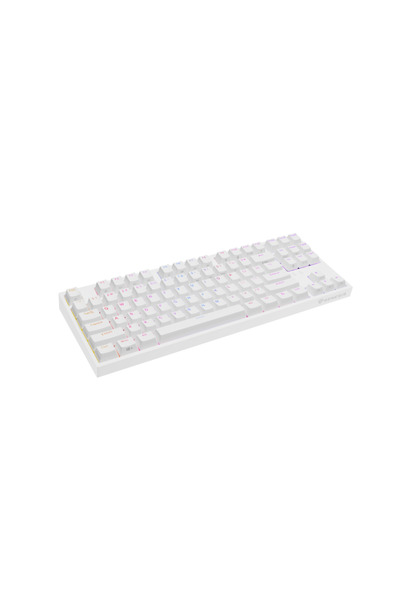 Genesis Tastatură mecanică de gaming Thor 404 TKL, RGB, USB cu fir, Albă