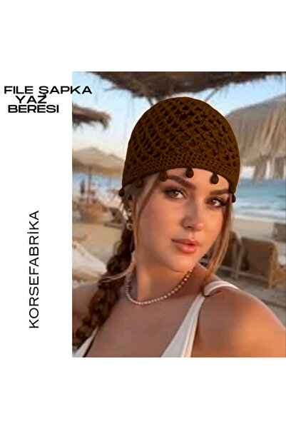 korsefabrika trend mood store Women's Bohemian Style Summer Perforated Beret ...