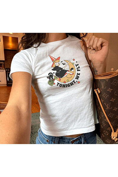 Grafftee Clothing Tonight We Fly Printed Women's Body Tee