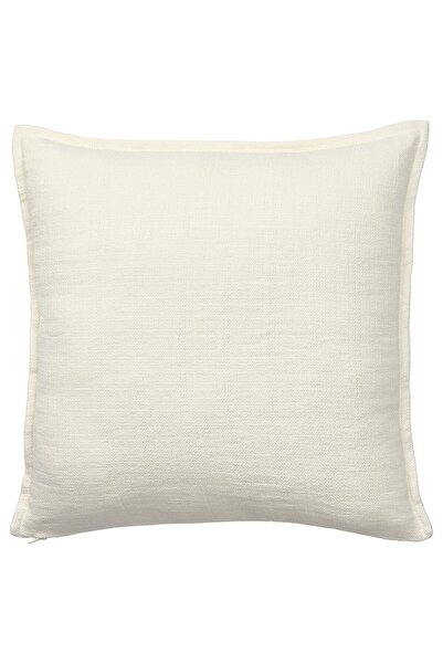 IKEA LAGERPOPPEL Cushion cover, off-white, 50 x 50 cm