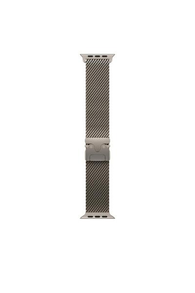 Apple Ceas 49mm, curea Milanese Loop din titan - Mărime mică