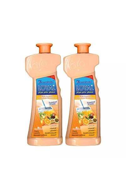 Loyal Multi-Purpose Household Deodorizer Gel Tropical Fruits-2X700ml