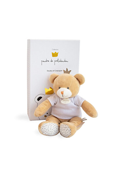 Doudou et Compagnie Jucărie de pluș, Ursuleț Micul Rege, OURS PETIT ROI, 20 cm