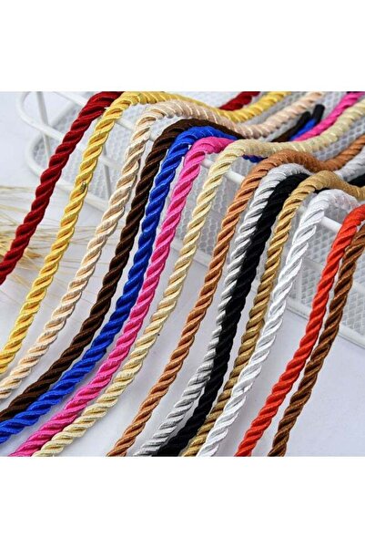 Generic Black Nylon Twist Handle Rope 35cm with 5mm Plastic Tips Heavy-Duty B...