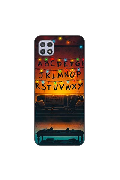 OEM Husa compatibila cu Samsung Galaxy A22 5G Silicon Gel Model Stranger Thin...