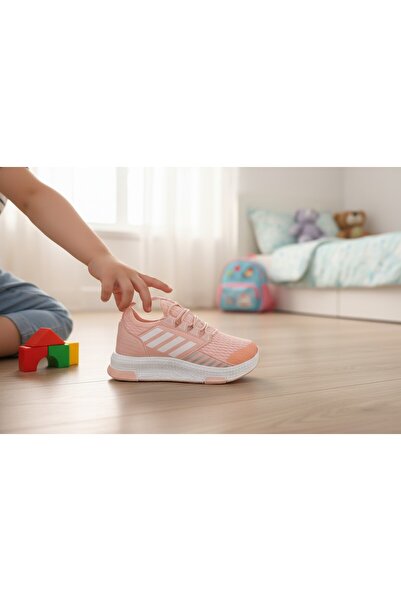 StoXStore Çocuk Sneaker Spor Ayakkabı Hafif Konforlu Kaymaz Taban Günlük Kull...
