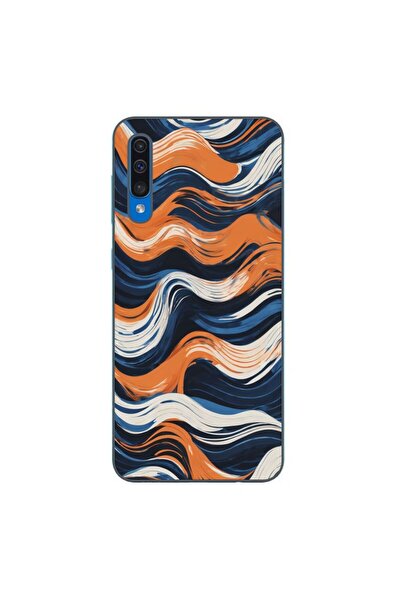 OEM Husa compatibila cu Samsung Galaxy A30S, A50 Silicon Gel Tpu Model Abstra...