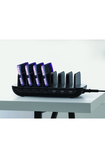 CONCEPTRONIC Încărcător 7Port 7xUSB-C Multi 160W PD3.0 sw