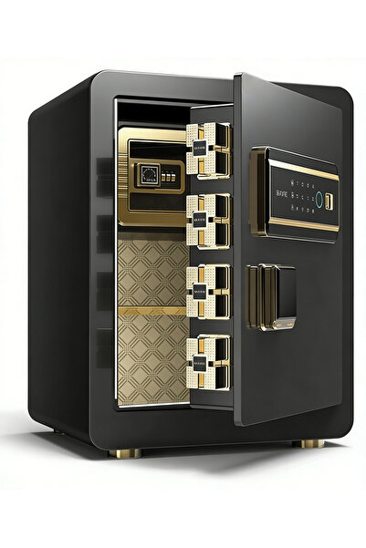 sharpdo Premium Security Safe with Fingerprint, Password & Key Unlock