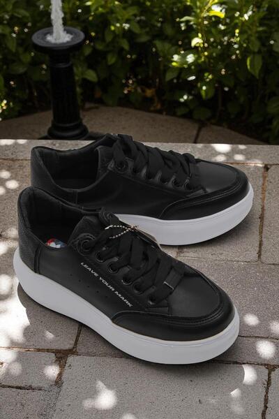 Raneel Kazançlı Alışveriş Women's daily casual basic sports shoes black
