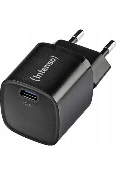 Intenso Adaptor de alimentare W30C² GaN negru 1x USB-C 30W