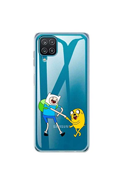OEM Husa compatibila cu Samsung Galaxy A12 Silicon Transparenta Model Adventu...