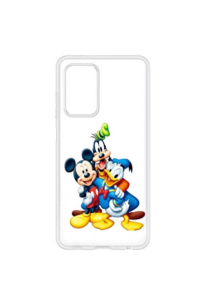 OEM Husa compatibila cu Samsung Galaxy A32 4G Silicon Transparenta Model Mick...