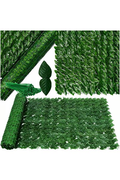 Kraft&dele Spirală artificială de hageță pentru perete, 2x15m, plasă verde de...