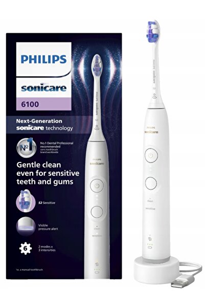 Philips Saeco Periuță de dinți sonică Philips Sonicare HX7400/01 62000 de miș...