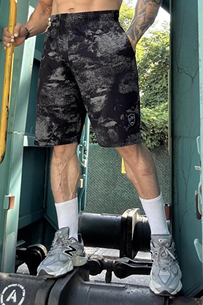 BGSM Men's Relaxed Fit 100% Cotton Sports Shorts 1524