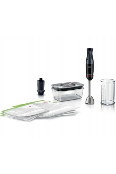 Boschen Blender de mână Bosch MSM4B6V2 1000W Pompă de vid pentru mixare Negru