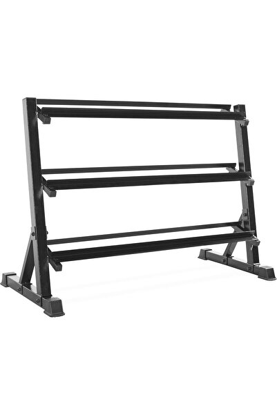 miracle fitness حامل أثقال ثلاثي الطبقات (لـ 10 أزواج)