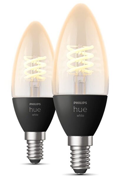 Philips Hue Bec LED inteligent alb E14 2100K 300 lm 2 bucăți