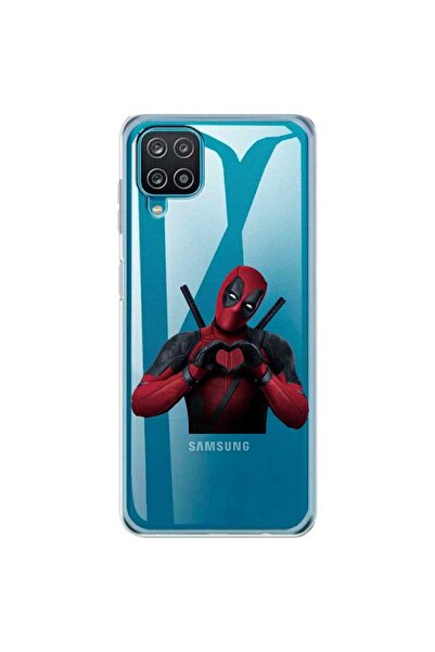 OEM Husa compatibila cu Samsung Galaxy A12 Silicon Transparenta Model Deadpoo...