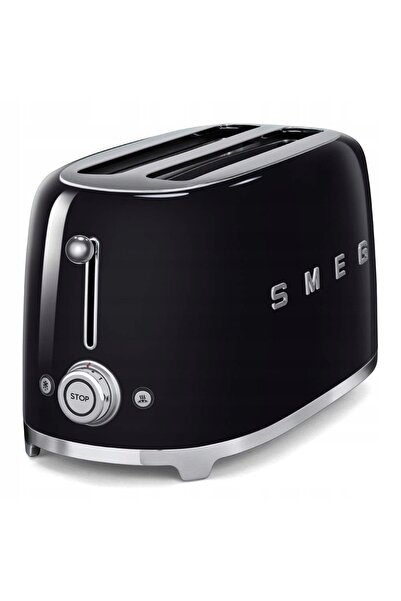 Smegexa Prăjitor de pâine Smeg TSF02BLEU 1500W 4 felii de pâine Negru
