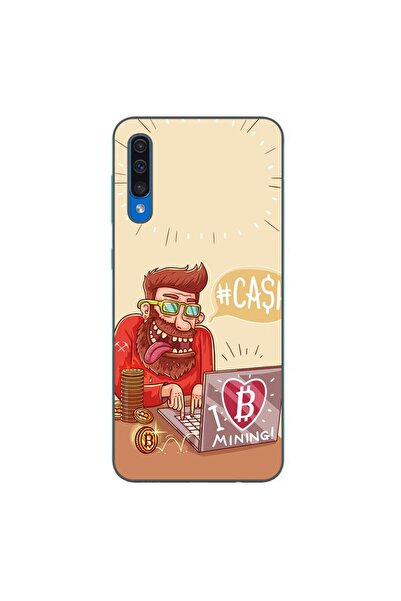 OEM Калъф, съвместим със Samsung Galaxy A30S, A50, от силиконов гел TPU, моде...