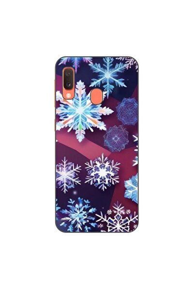 OEM Husa compatibila cu Samsung Galaxy A20e Silicon Gel Tpu Model Fulgi de Gh...