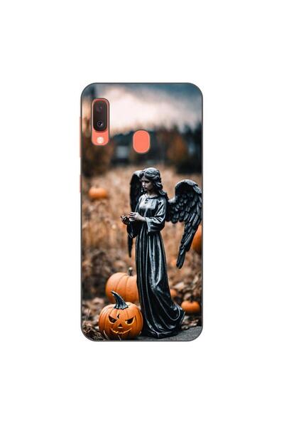 OEM Husa compatibila cu Samsung Galaxy A20e Silicon Gel Tpu Model Halloween D...