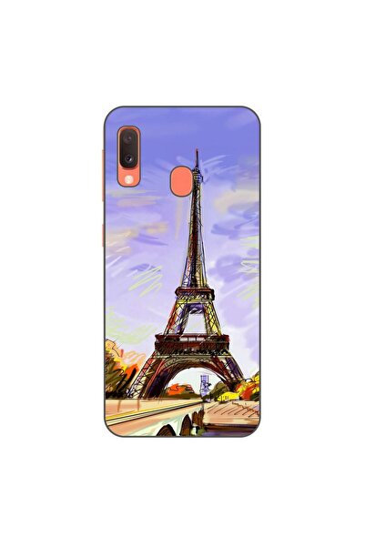 OEM Husa compatibila cu Samsung Galaxy A20e Silicon Gel Tpu Model Desen Turnu...