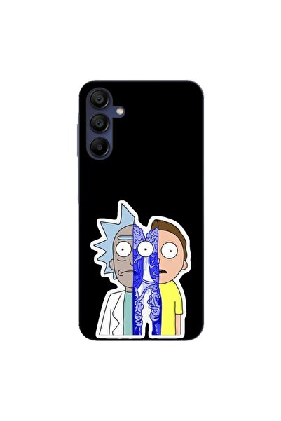 OEM Husa compatibila cu Samsung Galaxy A15 4G 5G Silicon Gel Tpu Model Rick A...