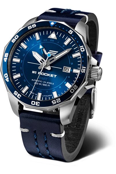 Vostok Europe Ceas clasic bleumarin pentru bărbați NH34-225A712.