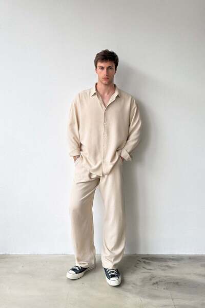 Flaw Wear Linen Blend Summer Set