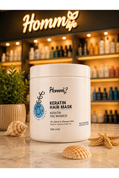 hommlife Saç Temizliği ve Bakımı İçin Pratik Kullanım | Keratin Saç Maskesi 5...