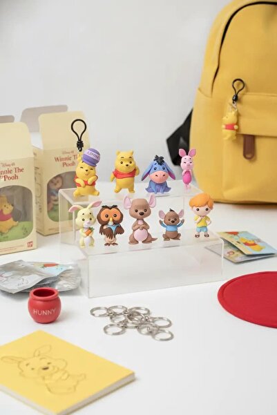 Miniso Winnie The Pooh Lisanslı Klipsli Figür Blind Box – Seri 65 Sürpriz Kol...