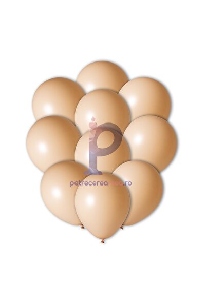 MP Mirific Party Set de baloane din latex, crem, 25 cm