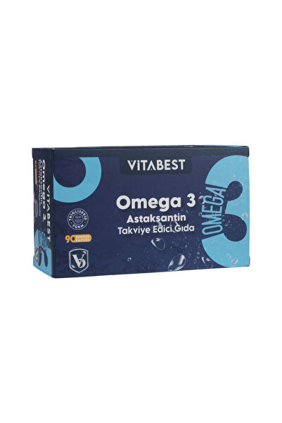 vita Vitabest Omega 3 Astaksantin 90 Yumuşak Kapsül