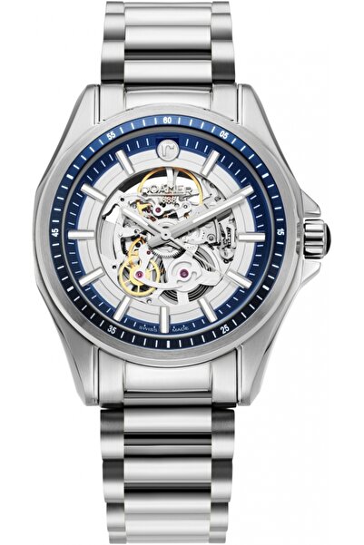 Roamer Ceas bărbătesc 220984 41 45 20 — albastru, schelet clasic