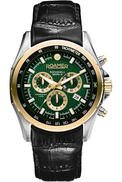 Roamer Ceas bărbătesc 220837 48 75 02 — verde, sportiv.