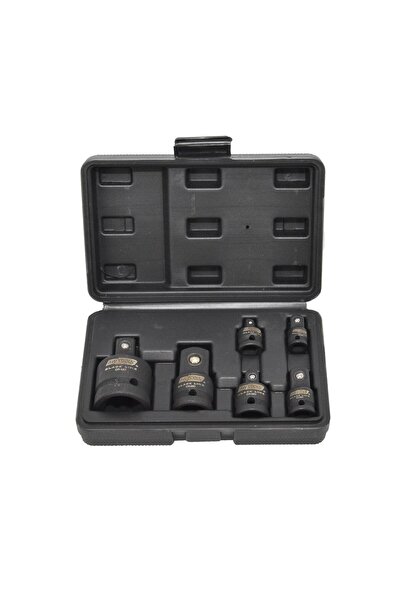AwTools Set de reductoare de impact 6 piese. CrMo BLACK LINE