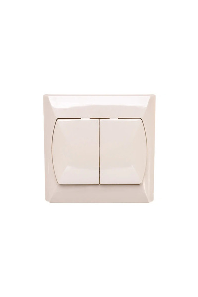 OSPEL Conector scară Accent dublu bej (ŁP-10A/01)