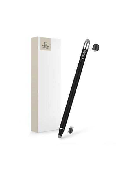 Tech-Protect USP100 Stilou tactil cu 4 vârfuri, negru