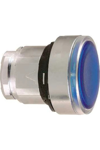 Schneider Electric Buton cap fi22 albastru retroiluminat cu auto-revenire pen...