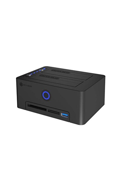 ICY BOX Docking station HDD pentru 2x 2,5 " sau 3,5 "