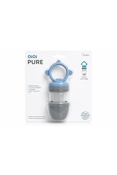 Bozkar Medikal Oioi Silicone Fruit and Vegetable Pacifier and Supplementary F...