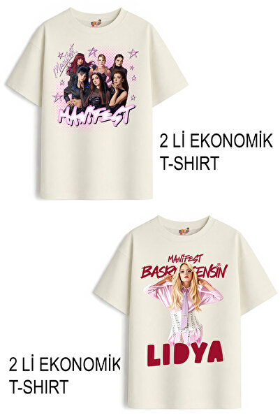 Belya Kids Wear Κοριτσίστικα μπλουζάκια 7 Manifest Design, Οικονομικό Πακέτο ...