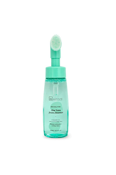 Idc Αφρός Καθαρισμού Προσώπου με Exfobrush Αλόη Βέρα – 240ml