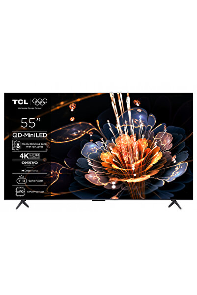 TCL 55C61KS Televizor Smart Google TV Mini LED 4K UHD de 55 de inci, Model 2025