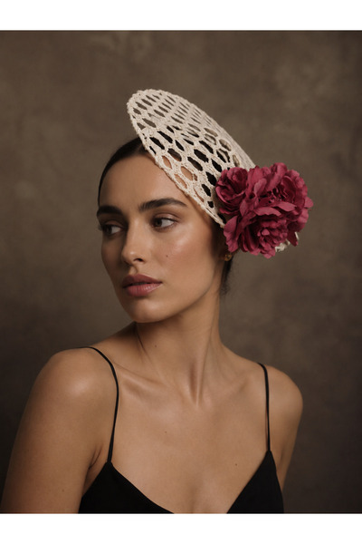 Soft Beauty Nikah Vualet Şapka Gelin Saç Aksesuarı